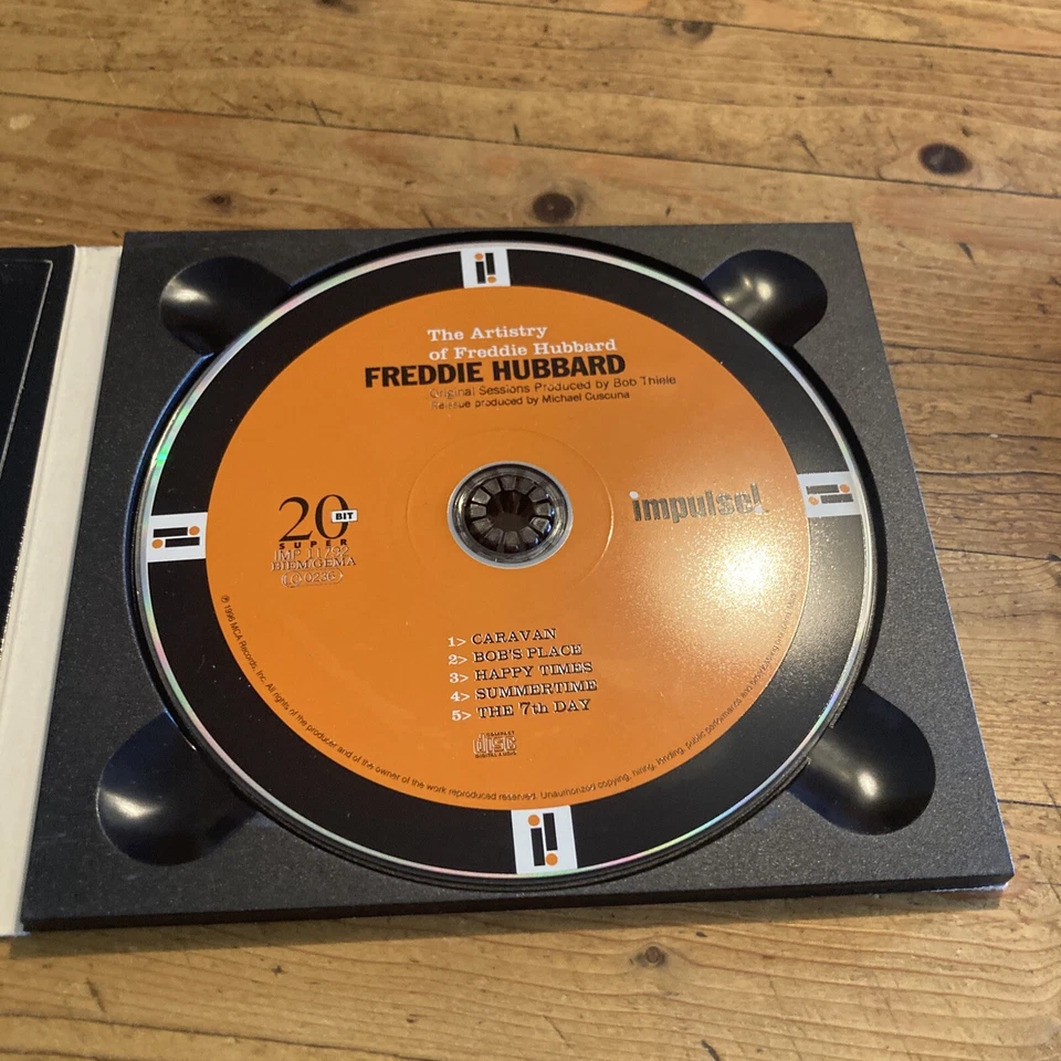 CD Freddie Hubbard The Artistry Of Freddie Hubbard DIGIPAK Impulse! 08743 - Bild 4 von 4
