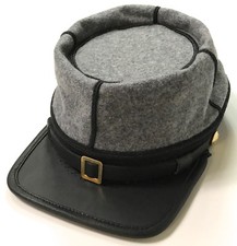 CIVIL WAR US UNION STATE MILITIA INFANTRY WOOL KEPI FORAGE CAP HAT-LARGE