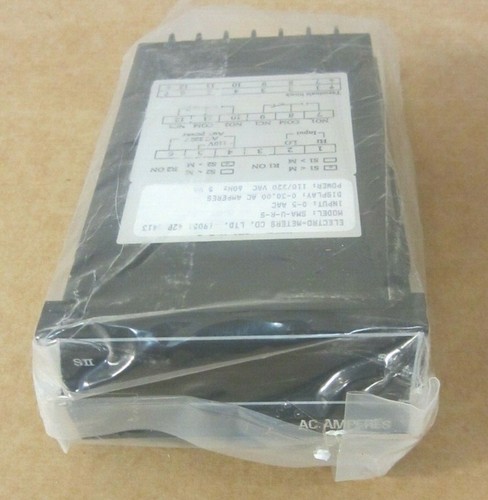 Electrómetros medidor de ajuste de corriente de CA, amperímetro de CA, pantalla 0-30 A, SMA-U-R-S - Imagen 4 de 12