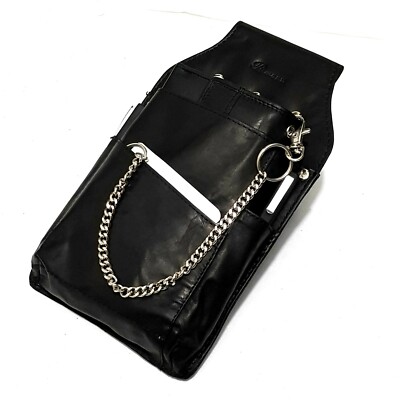 Kellnertasche Lederbörse Kellnerbörse Kellnerholster Geldbeutel Gürtel Tasche