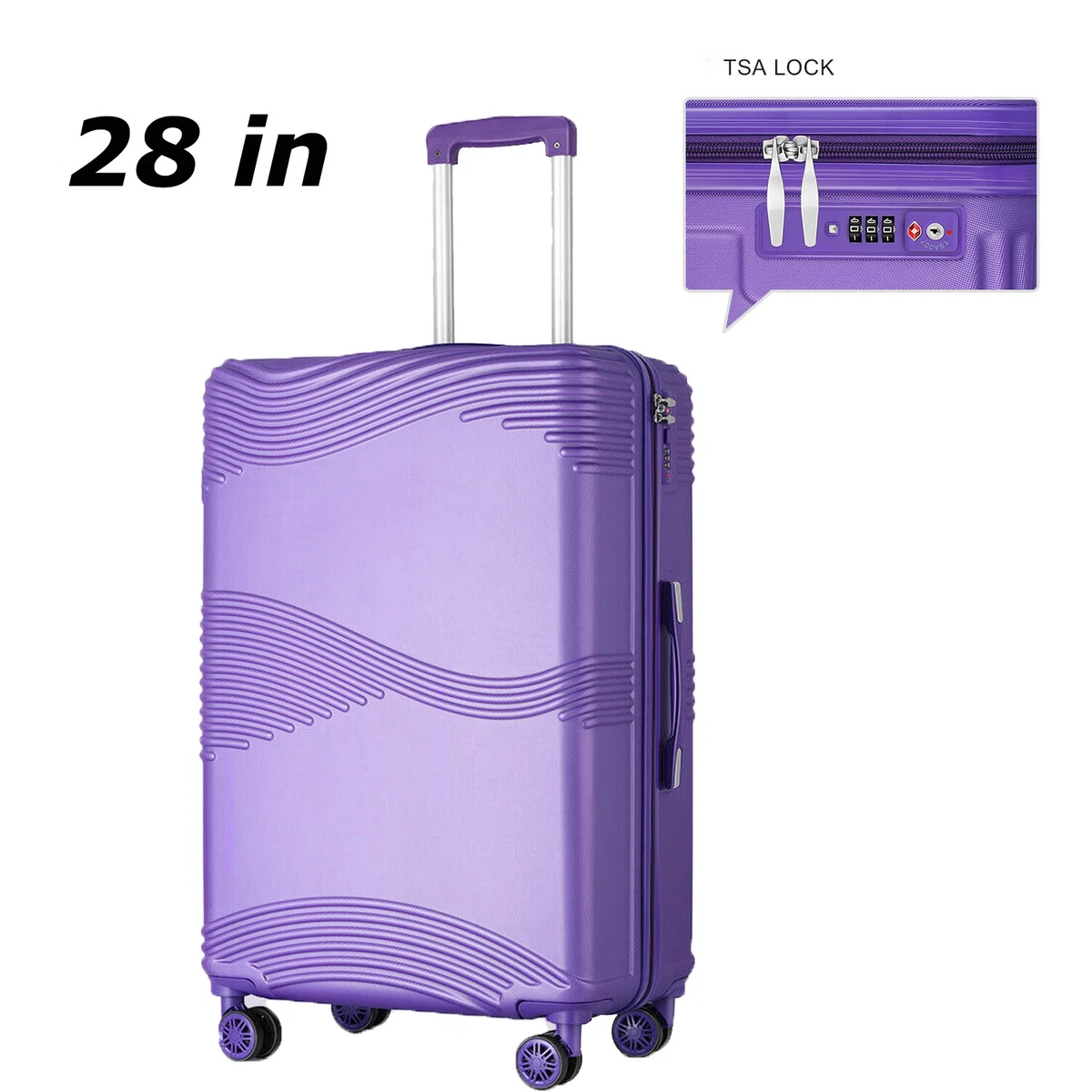 hard shell lightweight luggage