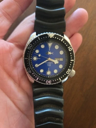 SEIKO 6309-729A [F1], Blue Automatic Runs Great