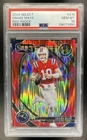 2024 Panini Select Drake Maye Club Red Prizm Shock RC #/249 Patriots PSA 10