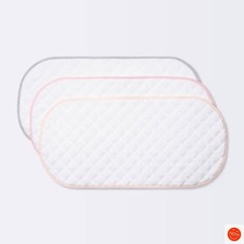 Changing Pad Liner White with Pink Edge - Cloud Island 3pk