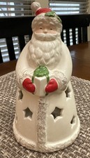 Lenox Color Changing Seasons Sparkle Santa Clause Figure - Tested Works