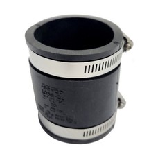 Fernco 1056-22 2" Flexible Pipe Coupling For PVC ABS CPVC Copper Steel Cast Iron
