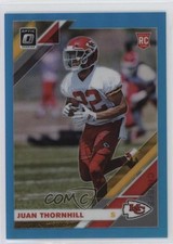 2019 Panini Donruss Optic Rookies Aqua Prizm 109/299 Juan Thornhill #130 1d59