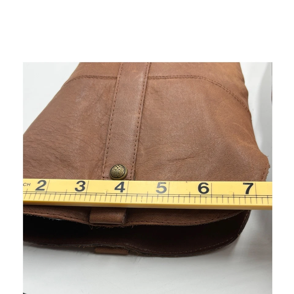 Vince Camuto Brown Leather Knee High Boots Side Zip Block Heel Women's Size 7.5 - Image 2 of 4