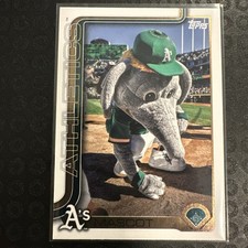 2025 Topps Series 1  MASCOT  Celebration Mascots  #M-17  ATHLETICS