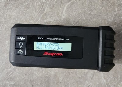 Snap On Tools 12V Lithium Compact Engine Starter Charger