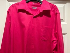 Men's Van Heusen Regular Fit Dress Shirt Size 18 34/35 Gently Used Condition