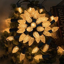 200LED 66 FT C6 Christmas String Lights Plug in Fairy Twinkle String Lights 8...