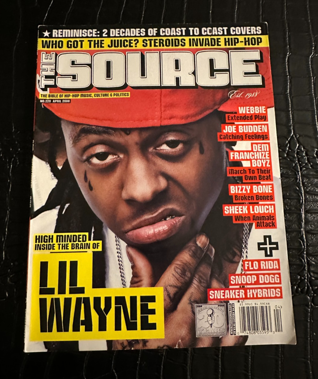 APRIL 2008 SOURCE music magazine LIL WAYNE