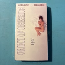 Object Of Obsession VHS Screener Sleazy Suspense Thriller APIX Release