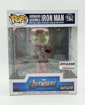 Funko Pop! Marvel Avengers Iron Man Deluxe #584 Amazon Exclusive