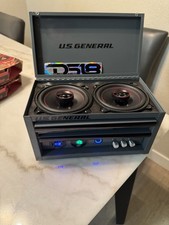 Custom U.S. General Mini Tool Box Bluetooth Speaker   11  x 6  x 6  