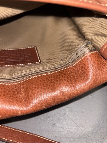 Vintage Genuine Coach Sheridan Glenwood Pebbled Leather Crossbody Purse - Picture 6 of 11