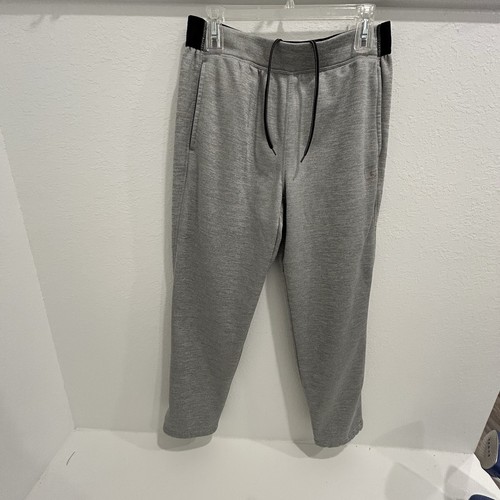 AND1 Sweatpants Joggers Gray Drawstring Track Pants Men’s Size Medium Smoke Free - Picture 1 of 7