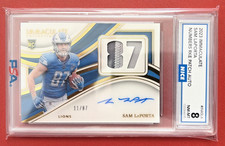 2023 Panini Immaculate Collection #INASLA Sam LaPORTA Rookie Patch Auto (RPA)/87