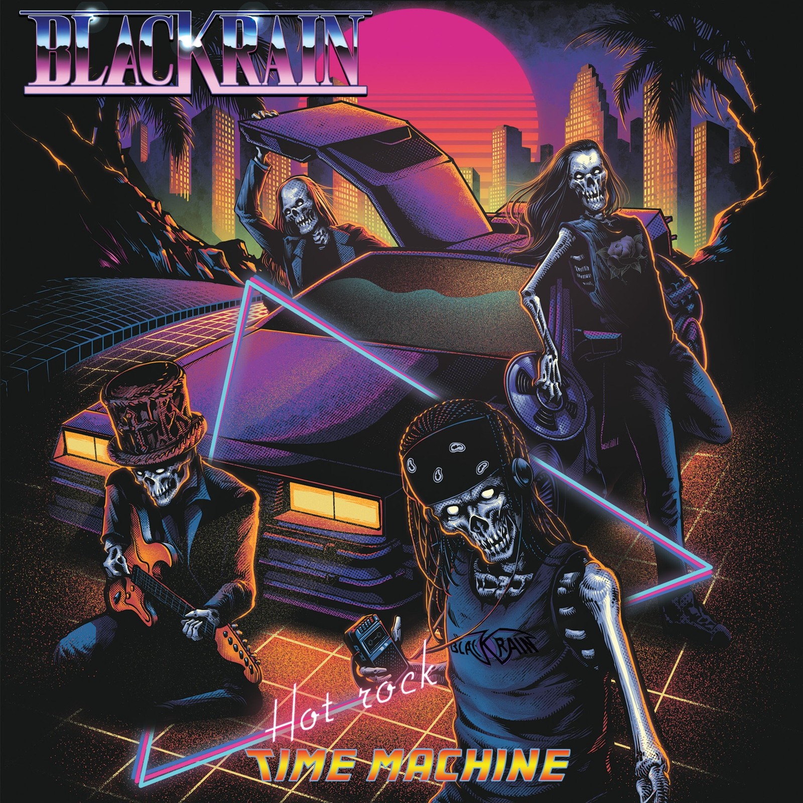 Blackrain Hot Rock Time Machine (Vinyl LP) 12" Album
