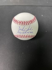 Jack Clark Signed Autographed ROMLB Rob Manfred Baseball 4x All Star JSA Giants