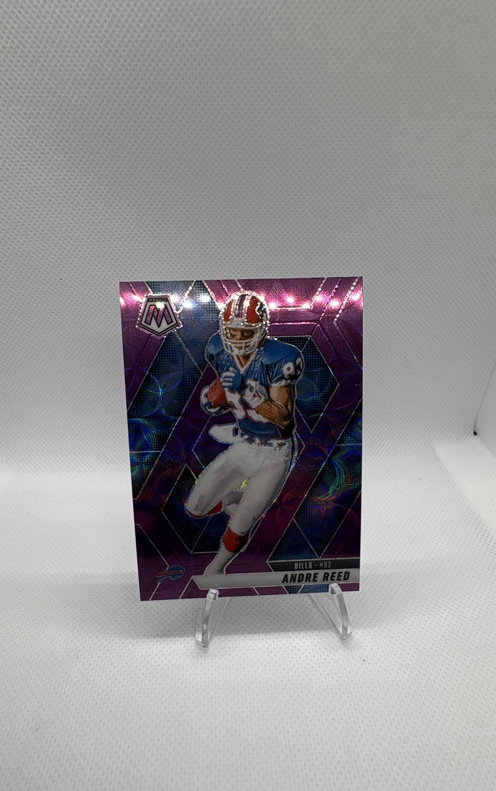 2025 Panini Mosaic - Andre Reed #162 Purple Scope Prizm