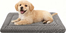Dog Bed Crate Mat, Soft Durable Washable Anti-Slip Kennel Pad for Dogs  Cats, R