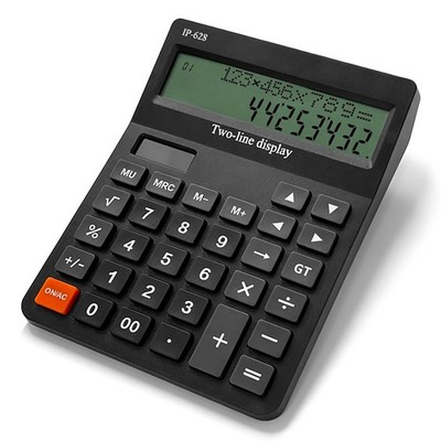 Calculators Desktop, Desk Calculator with Large 2 Line Display, Basic Calcula...
