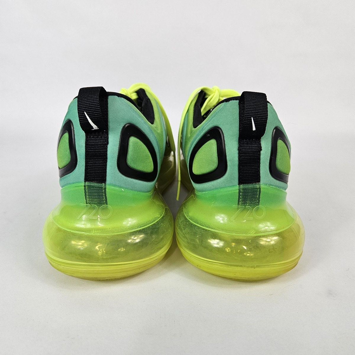 NIKE Air Max 720 Volt Green Men\'s Size 7 Volt Glow Black Sneakers‎ AO2924-701. NIKE Air Max 720 Volt Green Men main image 3