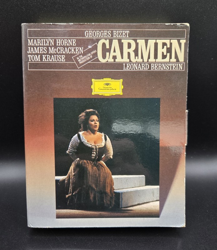 Vintage 1973 recording of Georges Bizet's opera Carmen