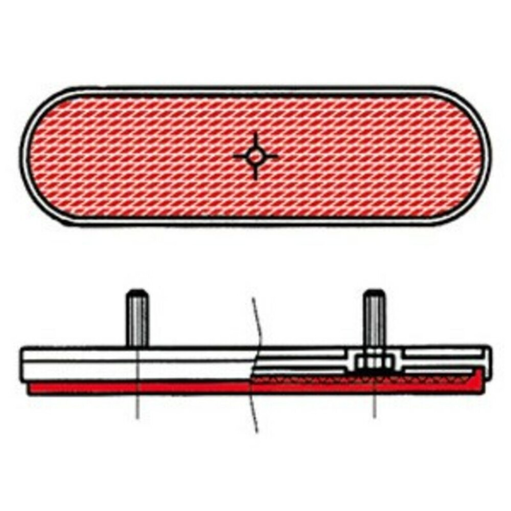 Cadioptric Oval Rear V Parts for Moto Spare Parts