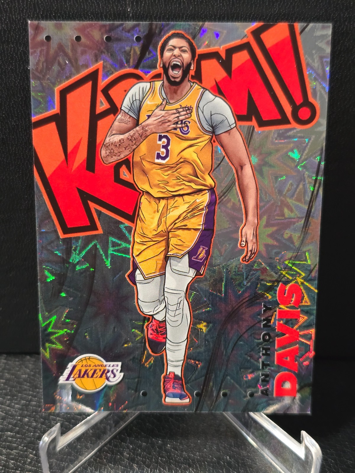 2019-20 Panini Crown Royale kaboom ANTHONY DAVIS #21