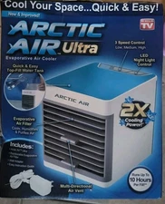 NEW ARTIC AIR ULTRA - Evaporator Portable Air Cooler 2x Cooling