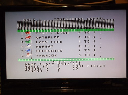 ti994a"AMERICAN DERBY"Original Cassette and Manual all fully tested - 第 16/18 張圖片