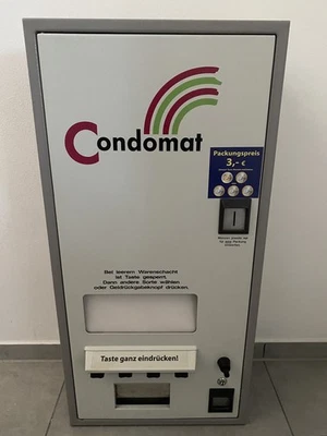  Warenautomat Automaten Condom Condomat Kondom Automat Billy Vending Umbau Euro - Bild 1 von 4