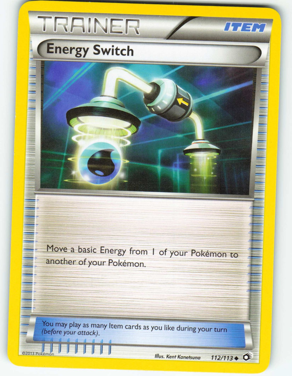 Energy Switch - 112/113 Legendary Treasures - Pokémon TCG - 2013