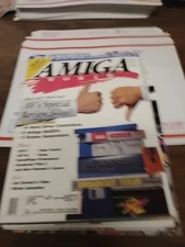 Amiga World -  Lot Of 6 July-december 1991