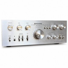 Vintage Kenwood KA-8100 DC Stereo Integrated Amplifier Silver Tested Working