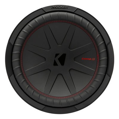 Open Box Kicker 48CWR124 CompR Series 12 Inch Car Subwoofer with 4 Ohm DVC