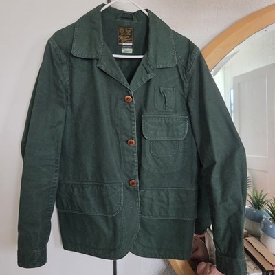 J Crew Wallace & Barnes Mens Medium Green Barn Field Jacket RARE! Product Sample