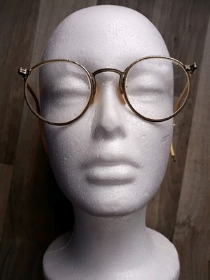Ful-Vue Wire Rim Eye Glasses Spectacles AO American Optical Lenses Vintage 