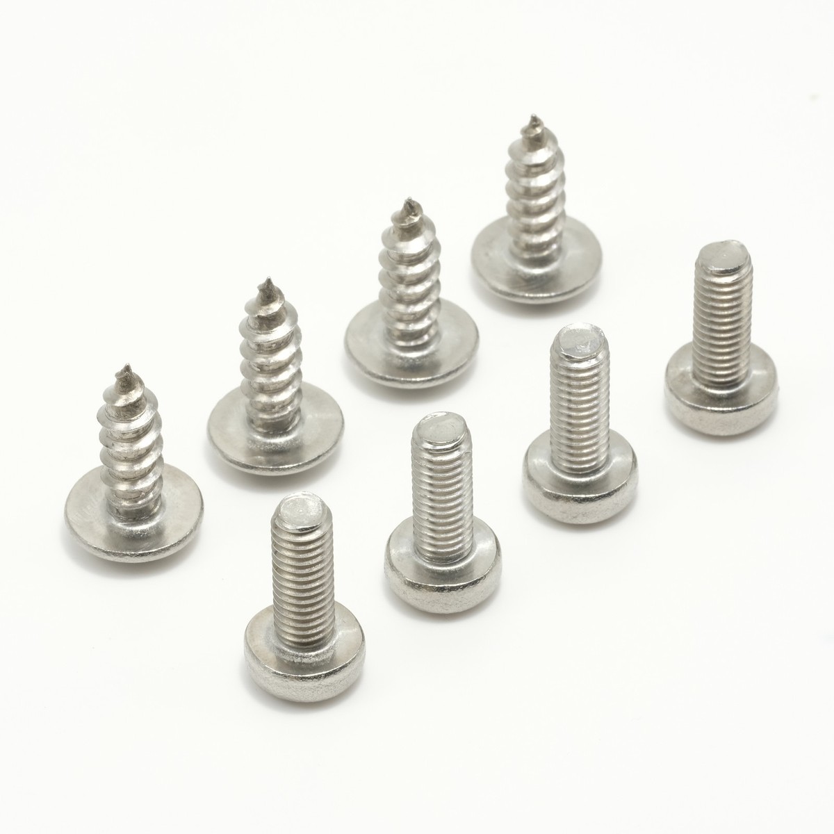 Stainless Screws for Mazda CX-9 License Plates (Set of 8, Silver