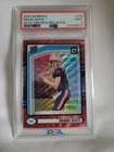 2024 Panini Donruss - Rated Rookie Drake Maye #379 Optic Preview Red Wave Prizm