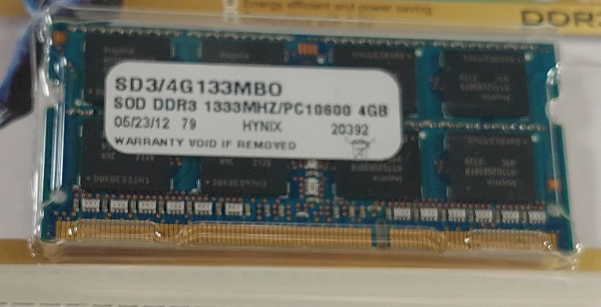 Hynix 4GB DDR3 SDRAM for sale | eBay