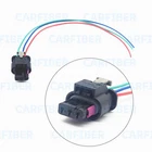 3-Way Parking Distance Sensor Pigtail Connector For Audi A3 A4 A5 A6 A7 Q3 Q5 Q7