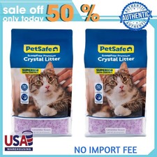 PetSafe ScoopFree Lavender Crystal Cat Litter, 10 lb 2 Bag