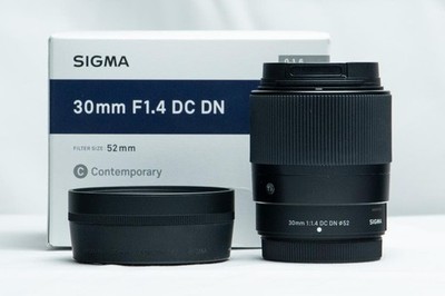 SIGMA 30mm F1.4 DC DN Fuji X Mount