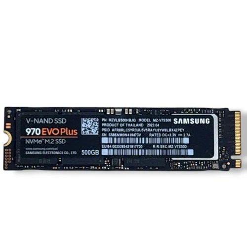 Samsung 970 EVO Plus 500GB M.2 2280 PCIe Gen3 x4 NVMe Internal SSD MZ-V7S500