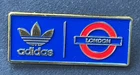 ADIDAS TFL TRANSPORT FOR LONDON Pin Badge