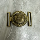 Civil War Kentucky Officer Two-Piece Interlocking Belt Buckle Replica